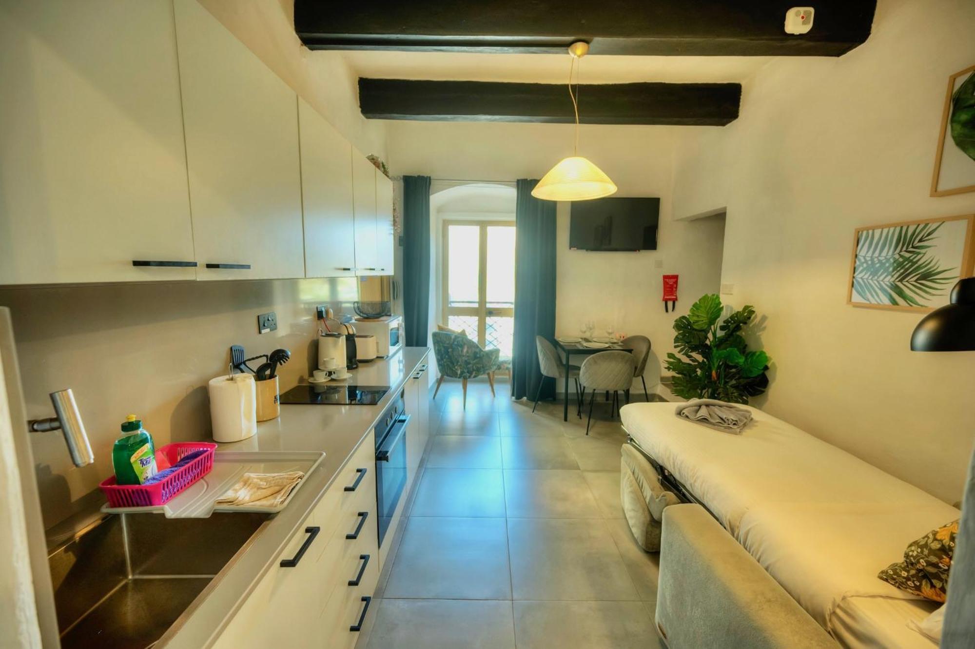 Cozy Flat. Swim Beach 2 Minutes Walk. The Old Valletta Mcri1-1 Luaran gambar
